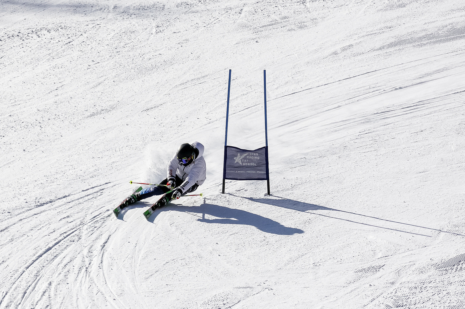 Canon EOS 50D sample photo. Ski racer photography