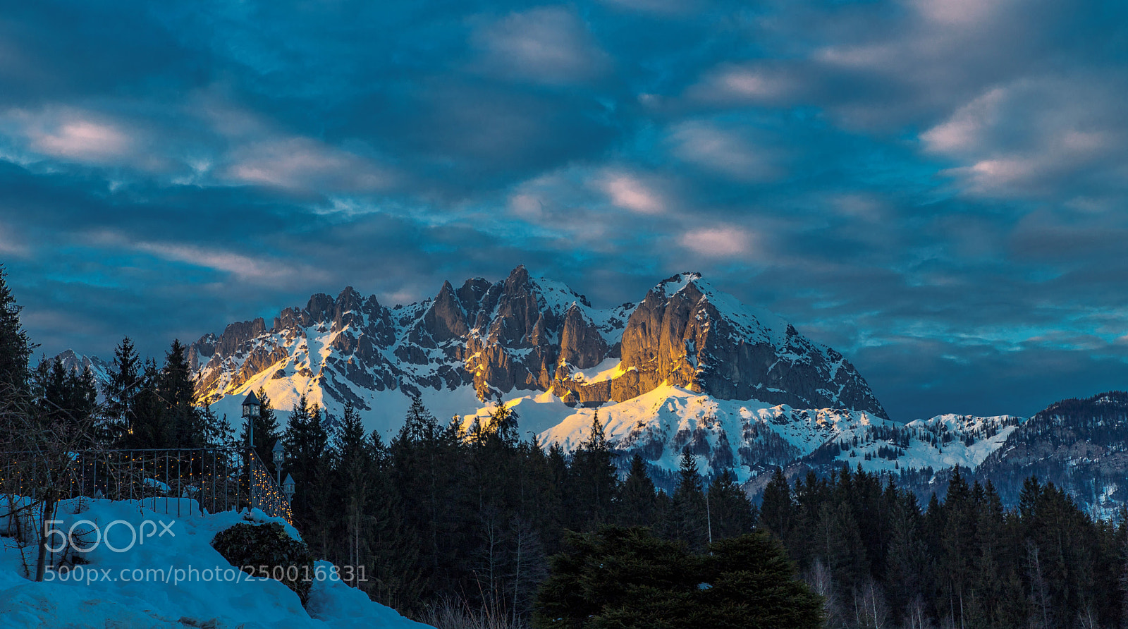 Canon EOS 6D Mark II sample photo. Austrian sunset reflections photography
