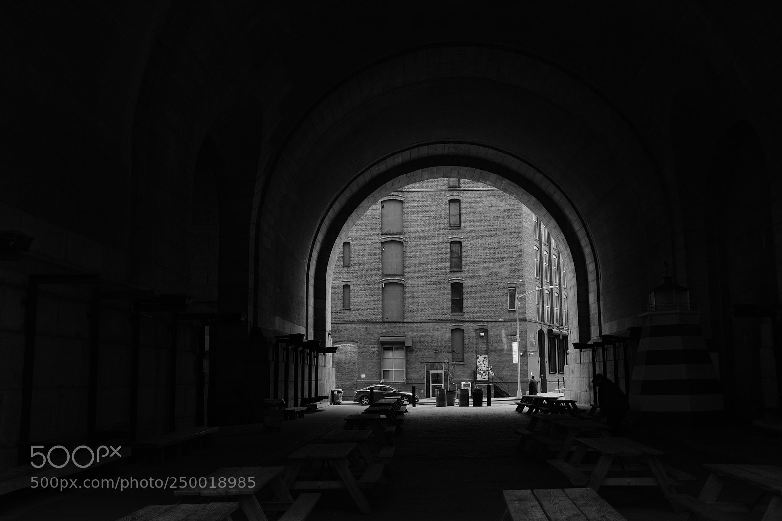 Fujifilm X100F sample photo. Dumbo underpass photography