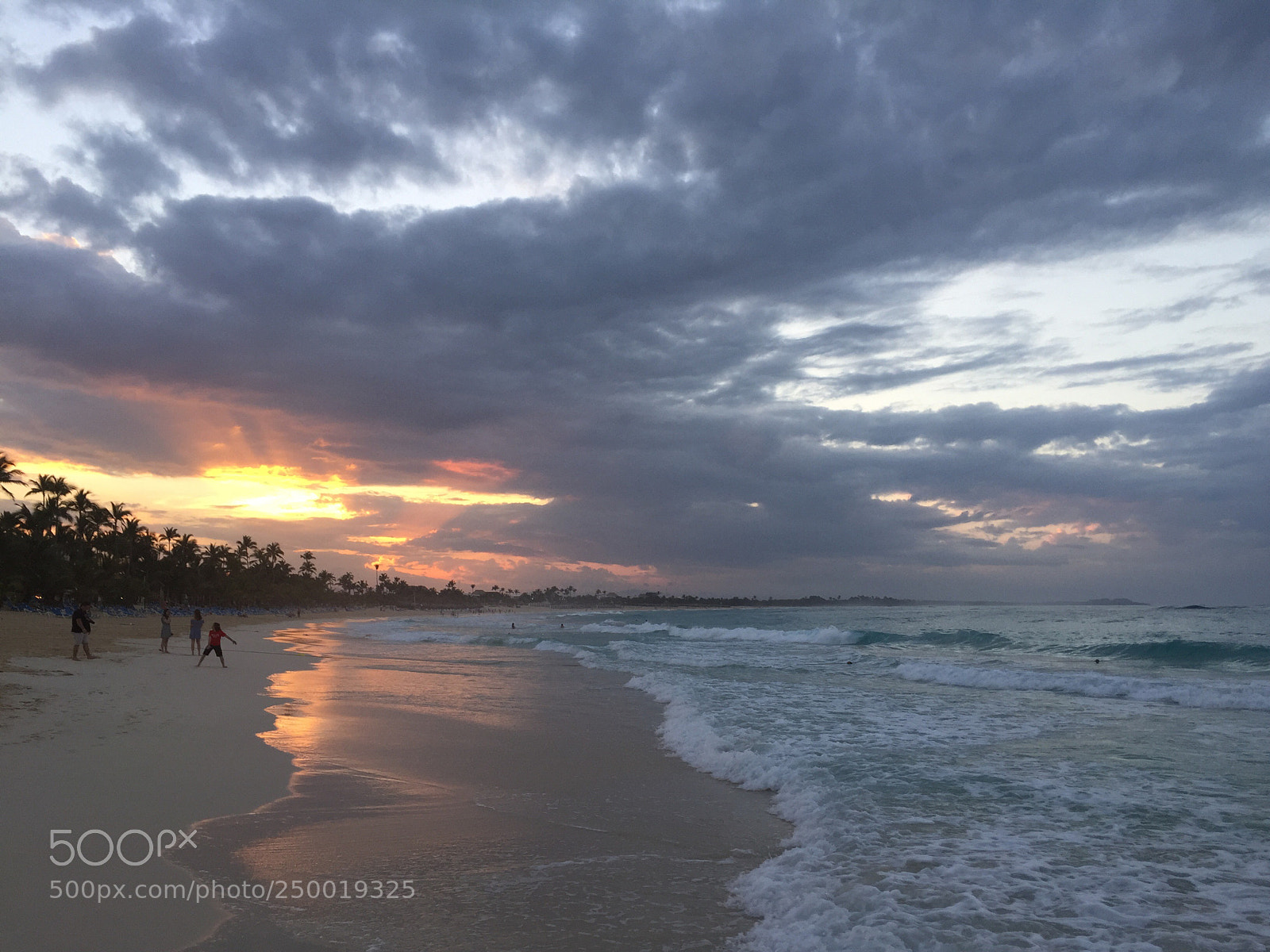 Apple iPhone 6 sample photo. Sunset in punta cana  photography