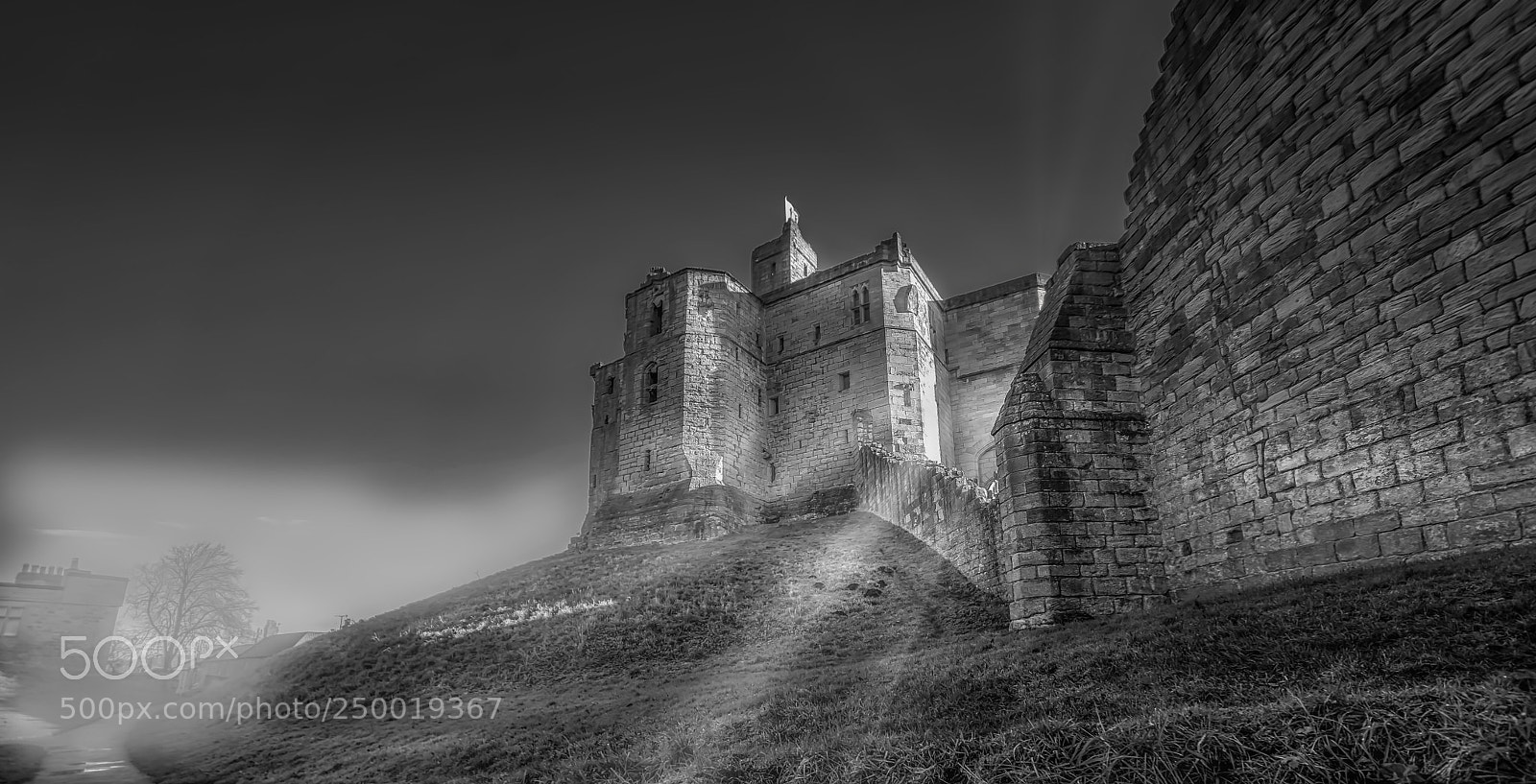 Sony a7R II sample photo. Warkworth fog photography