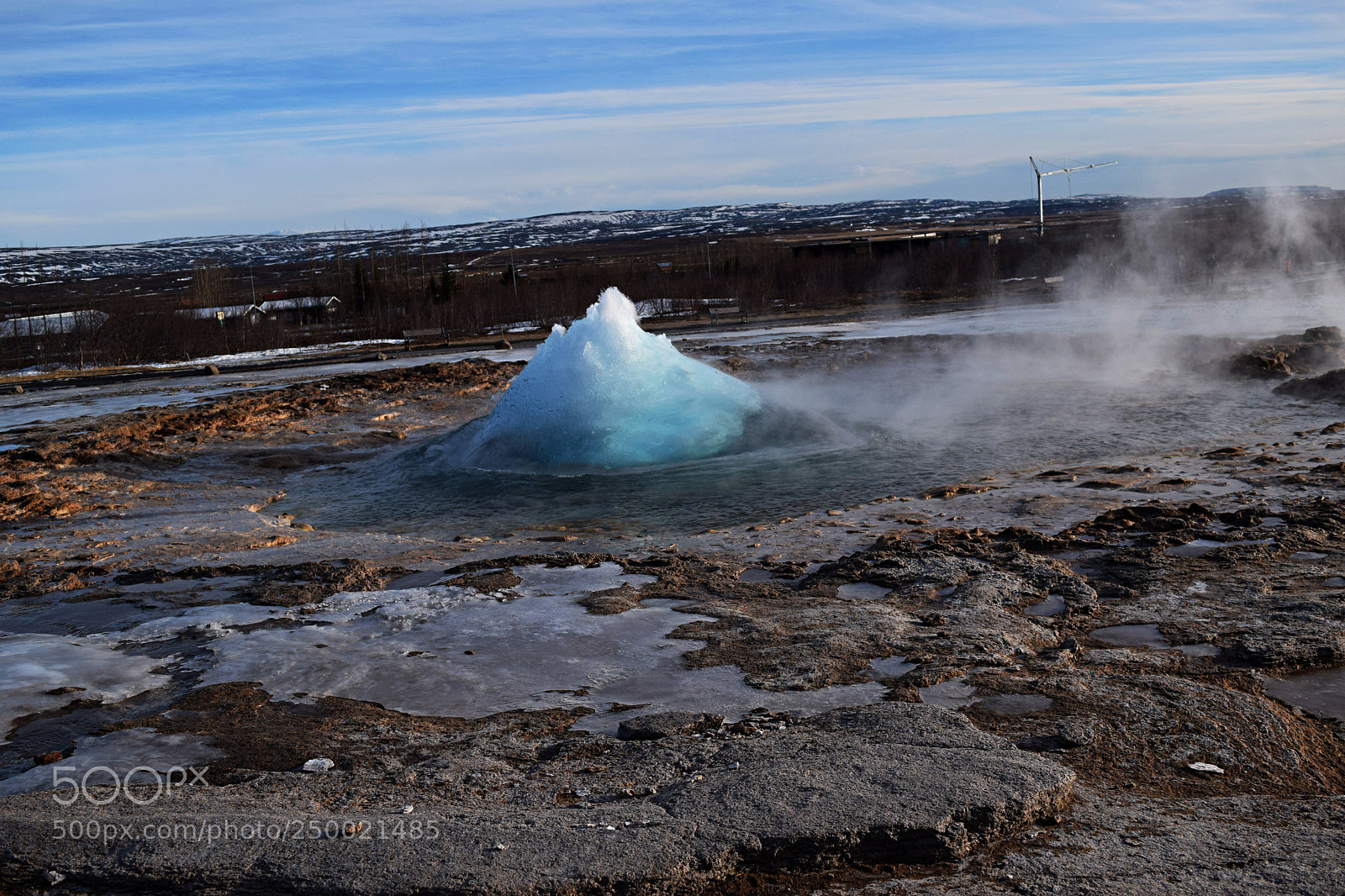 Nikon D3300 sample photo. Geyser + sulfur rocks! photography