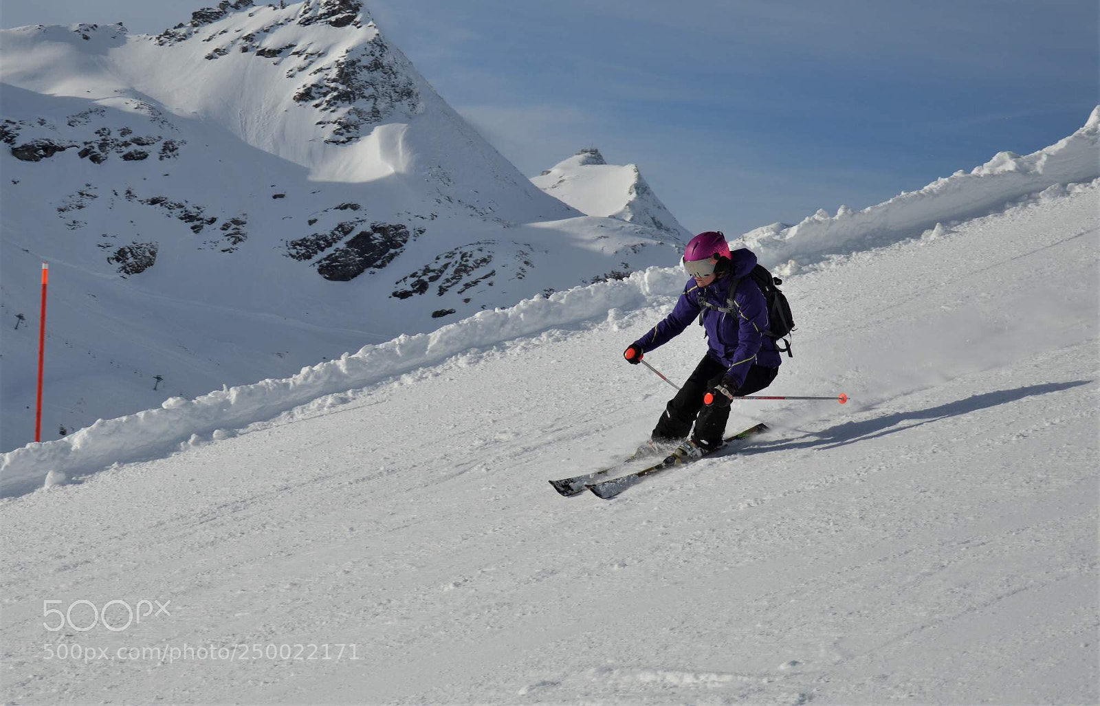 Nikon D3200 sample photo. Ski photography