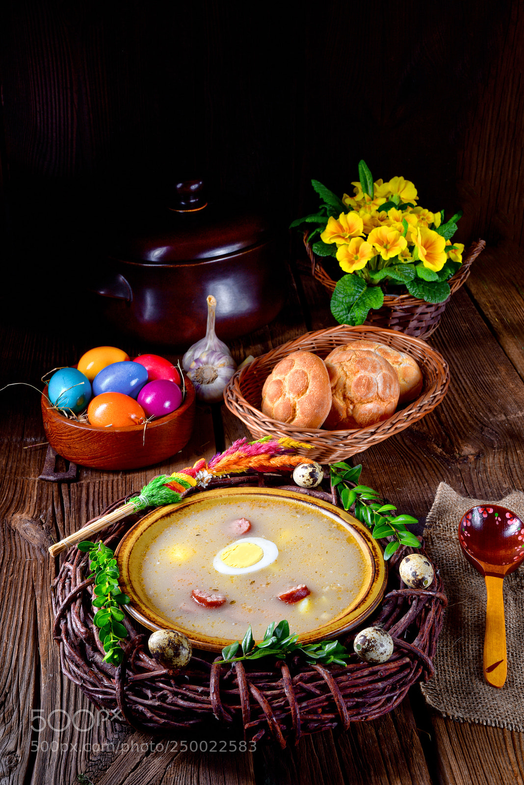 Nikon D810 sample photo. Sour rye soup photography