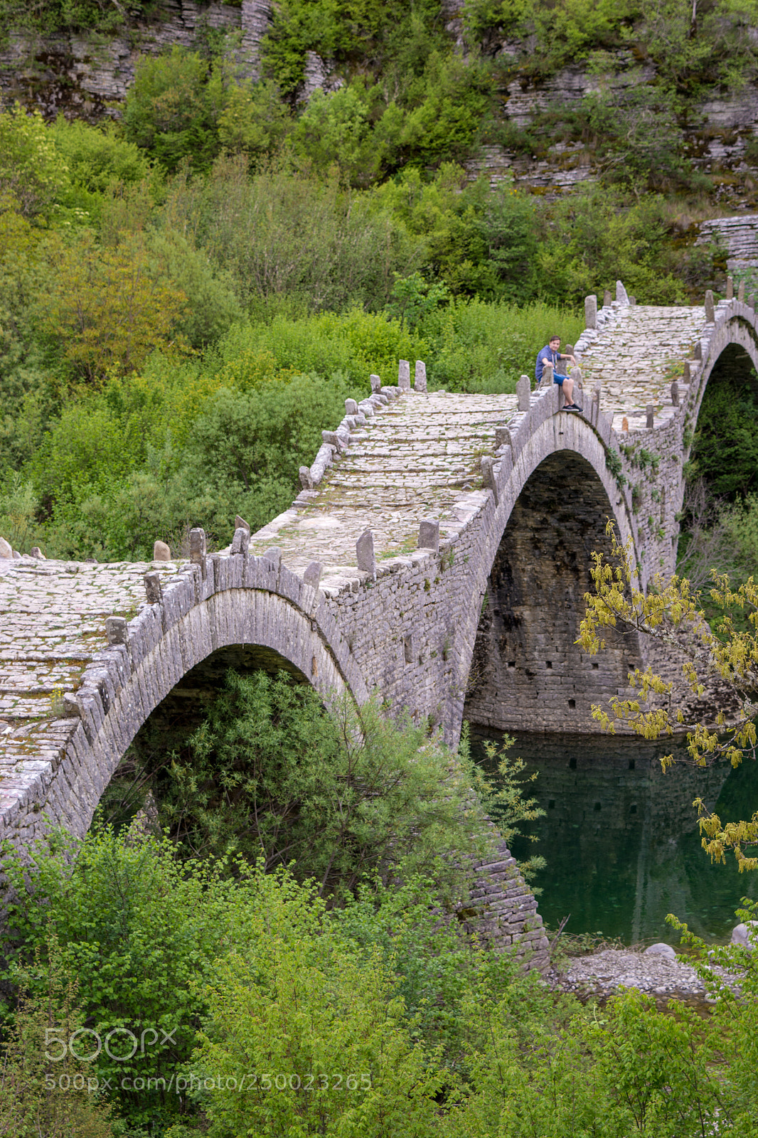 Nikon D5200 sample photo. Triple stone arch bridge photography