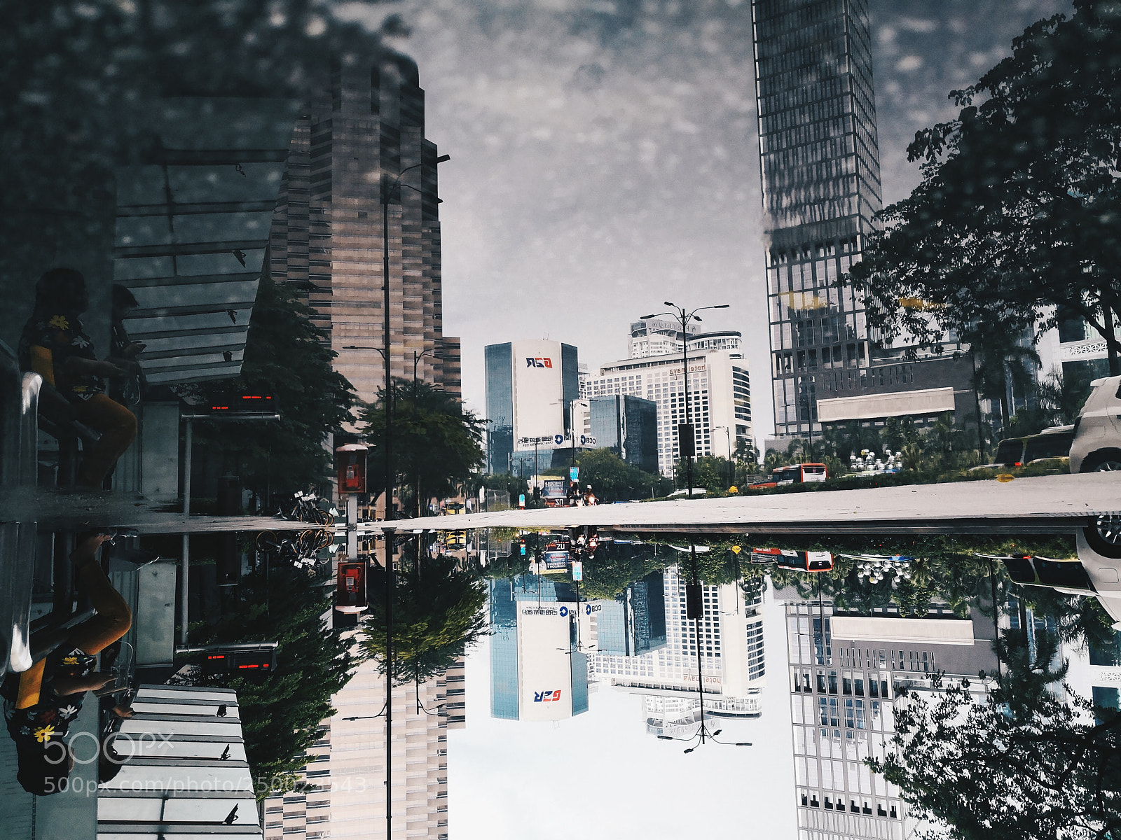 HUAWEI Mate 10 sample photo. Reflect photography