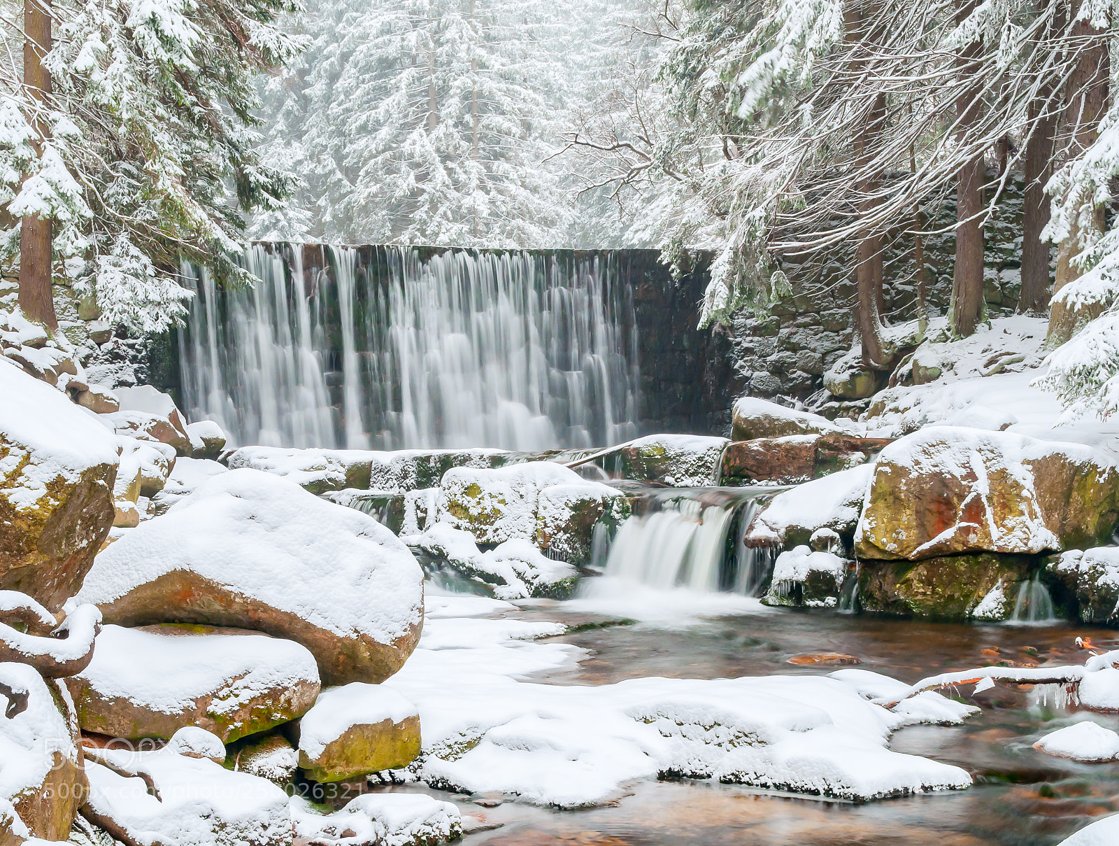 Nikon D300S sample photo. Wild waterfall photography