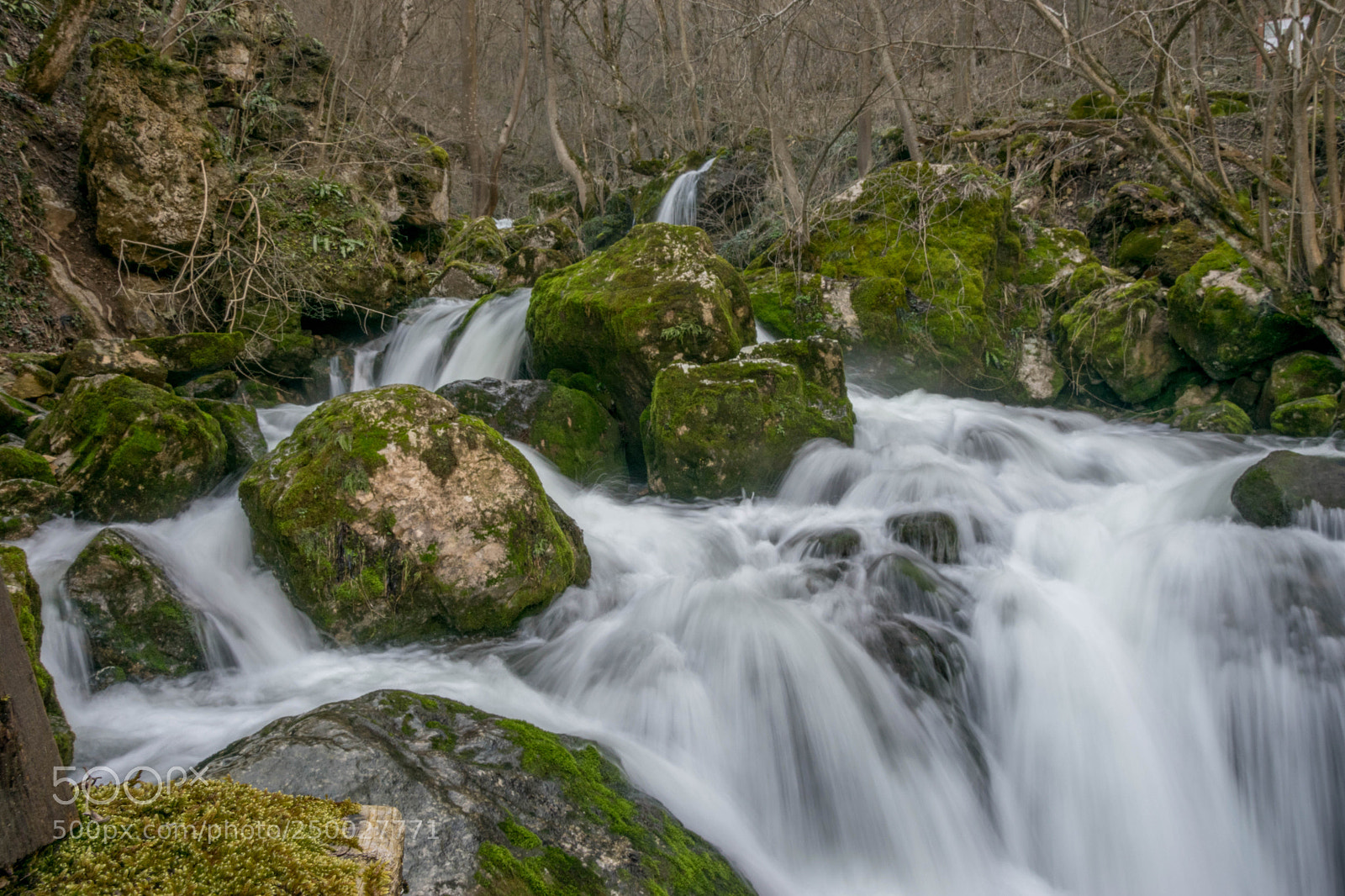 Nikon D5300 sample photo. Rocky waterfall photography
