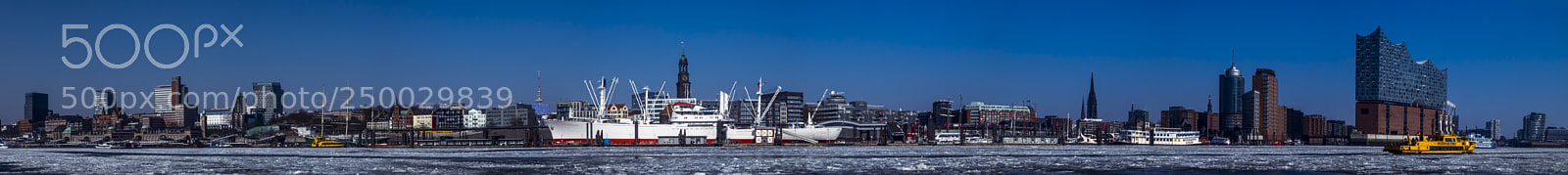 Fujifilm X-E2 sample photo. Panorama hamburg photography