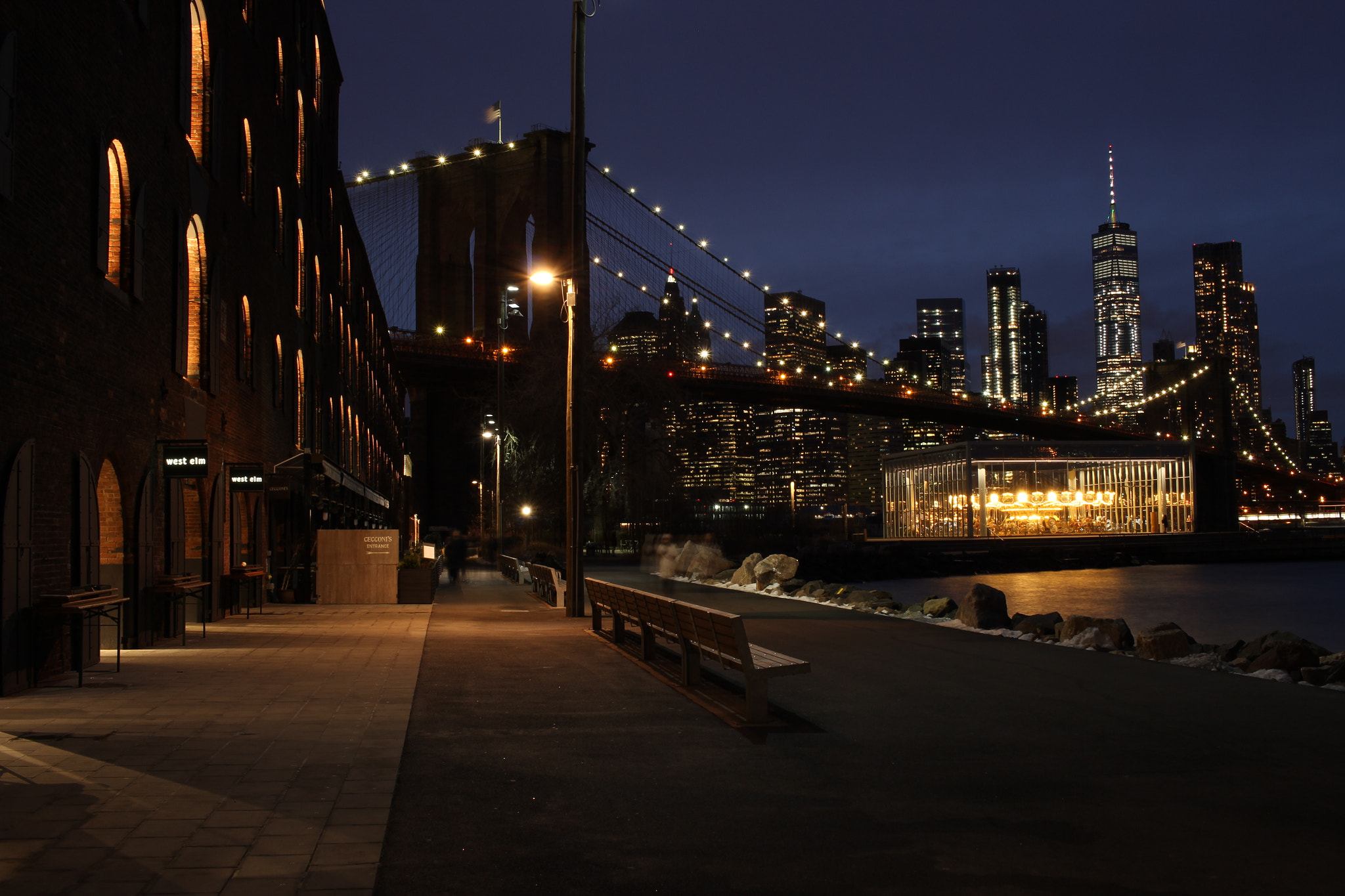 Canon EF-S 24mm F2.8 STM sample photo. A bridge and a city photography