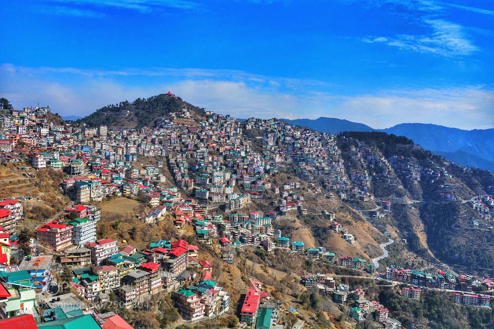 Nikon D5200 sample photo. Shimla city photography