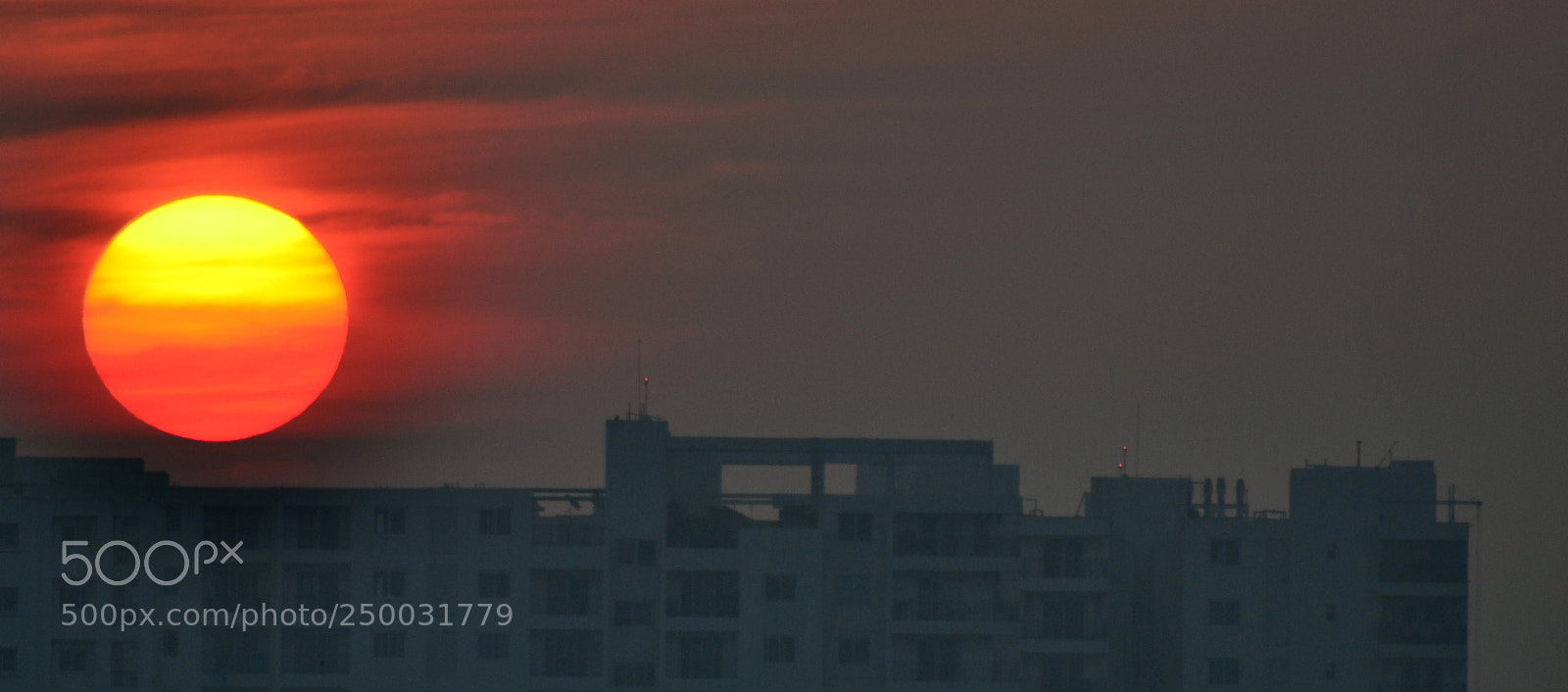 Nikon D3100 sample photo. Sunrise from home photography