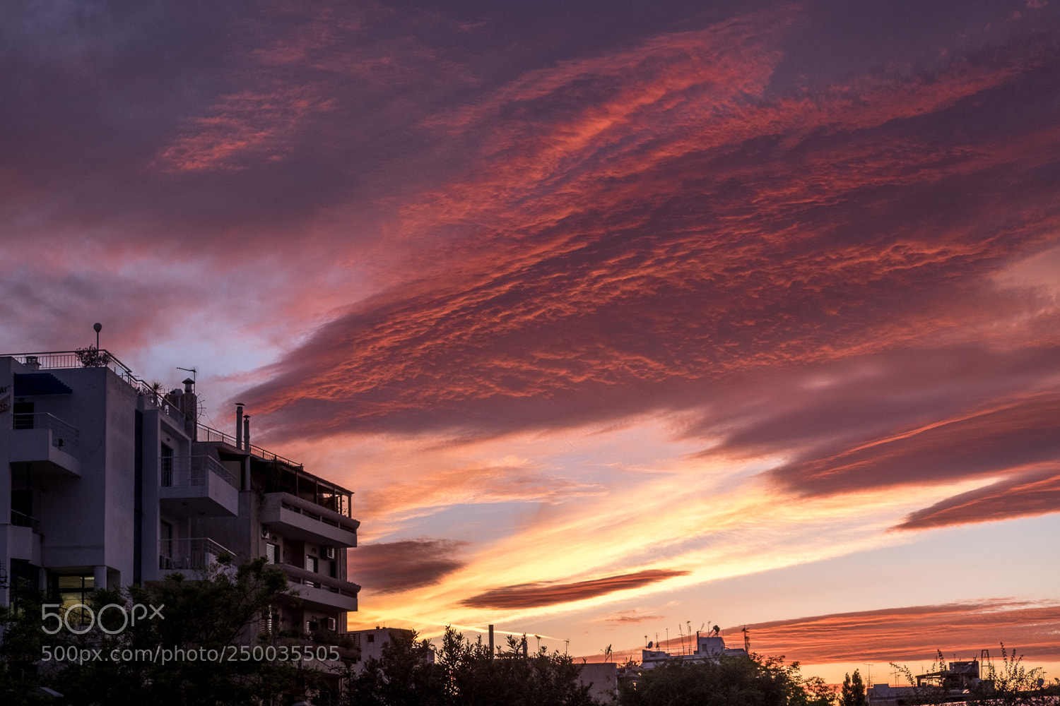Fujifilm X-T10 sample photo. Sunset over athens photography