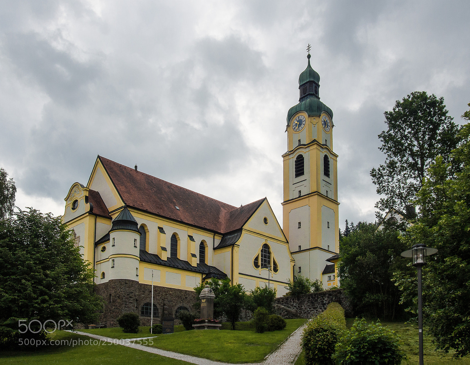 Olympus PEN E-PL5 sample photo. Kirche in bayrisch eisenstein photography