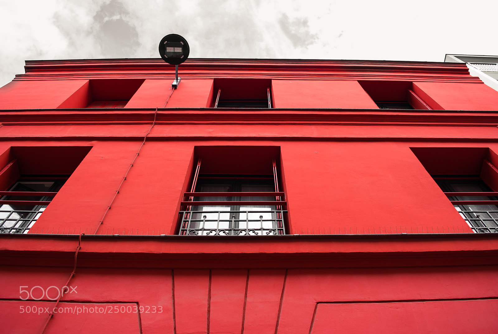 Nikon D5500 sample photo. Red red wall photography