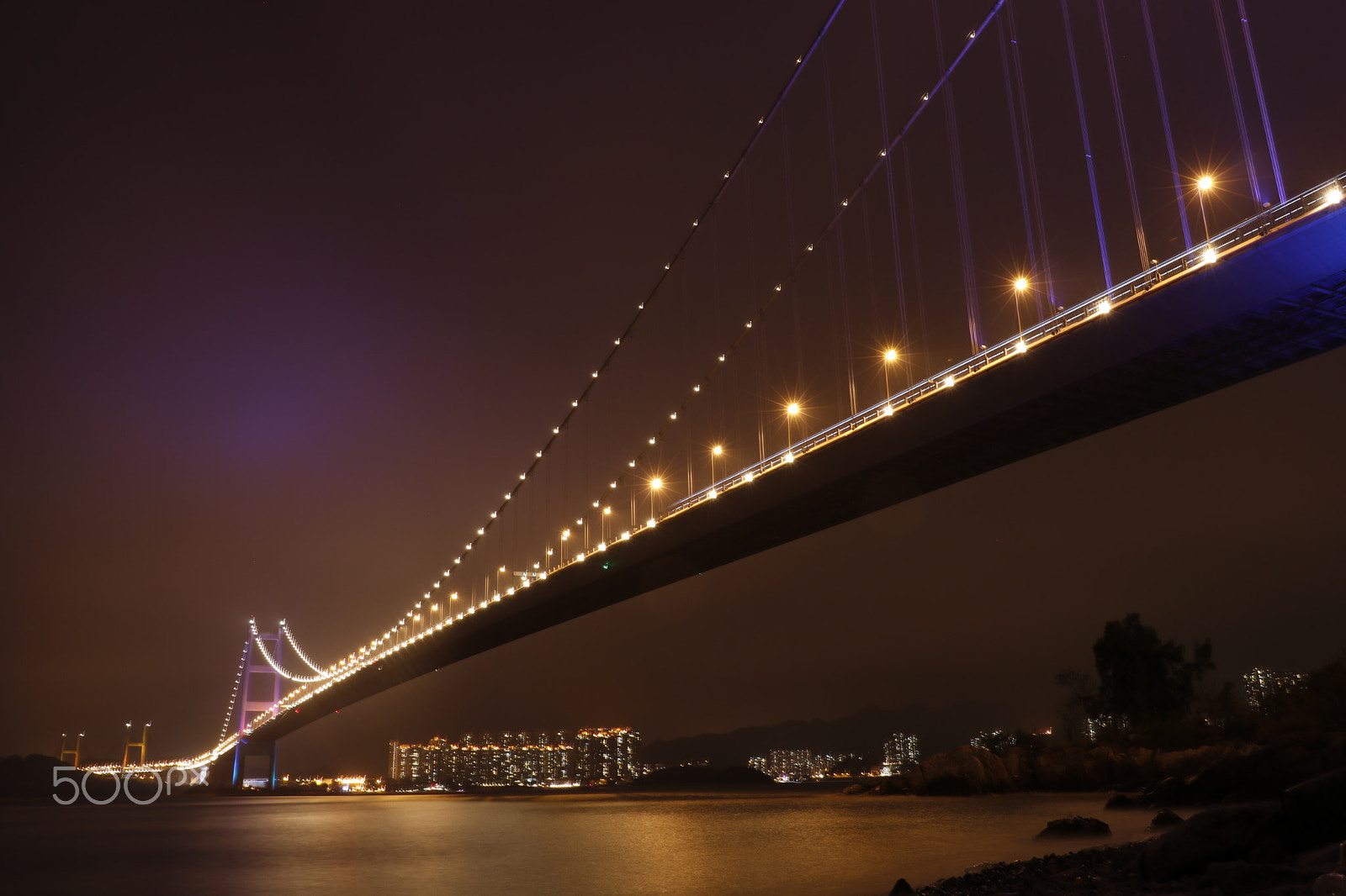 Canon EOS 760D (EOS Rebel T6s / EOS 8000D) sample photo. Tsing ma bridge photography