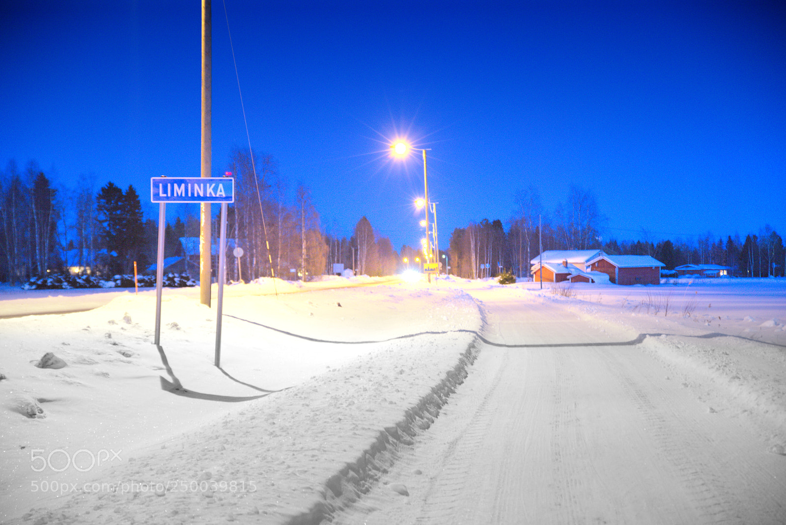 Pentax K-1 sample photo. Late-night landscape, liminka, finland photography