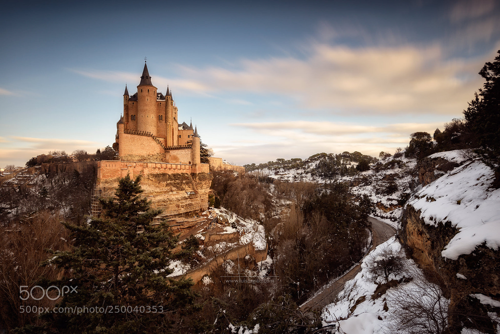 Nikon D800 sample photo. Alcázar of segovia photography