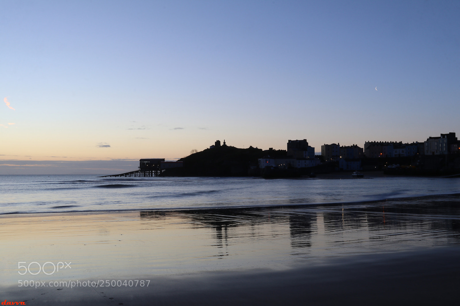 Canon EOS 80D sample photo. Tenby harbour photography
