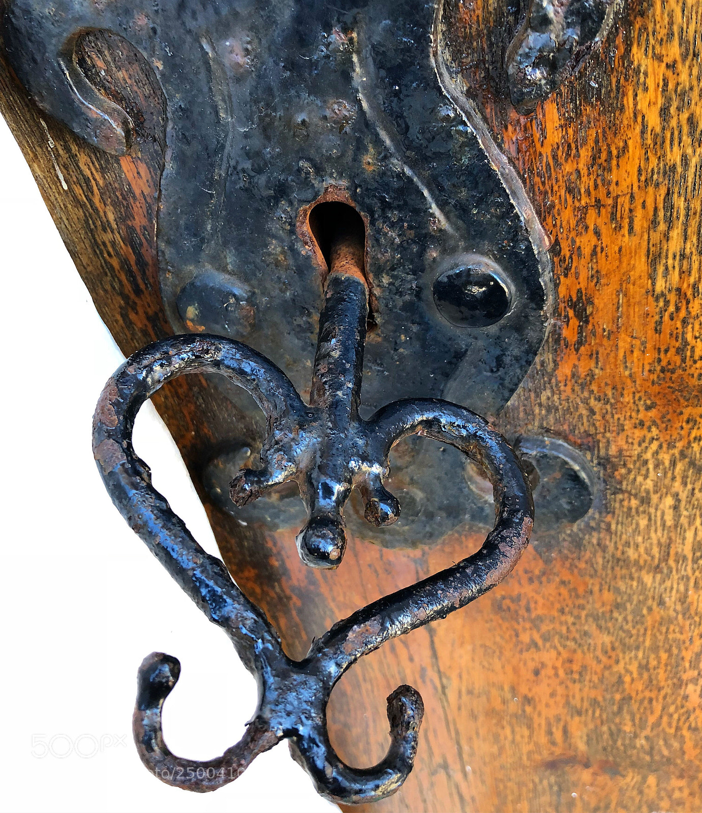Apple iPhone 8 Plus sample photo. Very old churchlock gjellerup photography