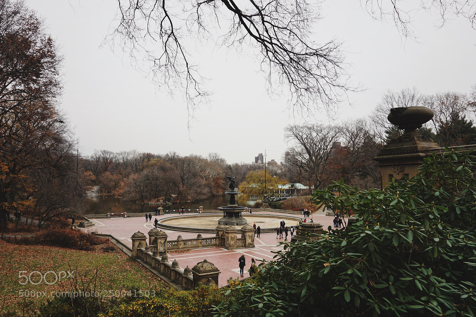 Sony a5100 sample photo. Bethesda fountain, central park photography