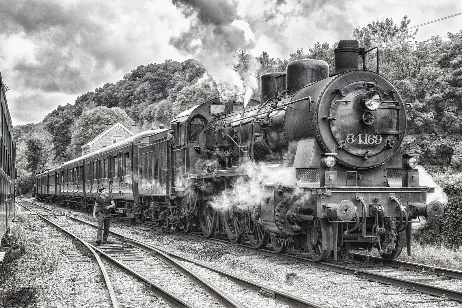 Nikon D7100 sample photo. Steam in belgium photography