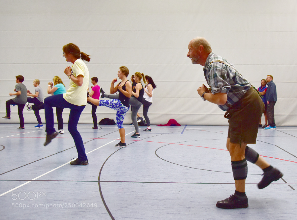 Nikon D810 sample photo. Bavarian gymnastic performer photography