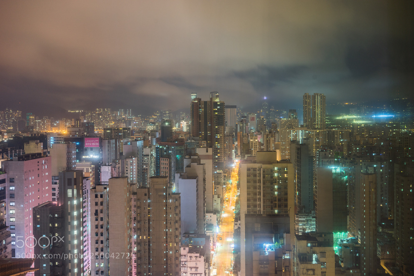 Sony a7R sample photo. Night in mongkok 2 photography