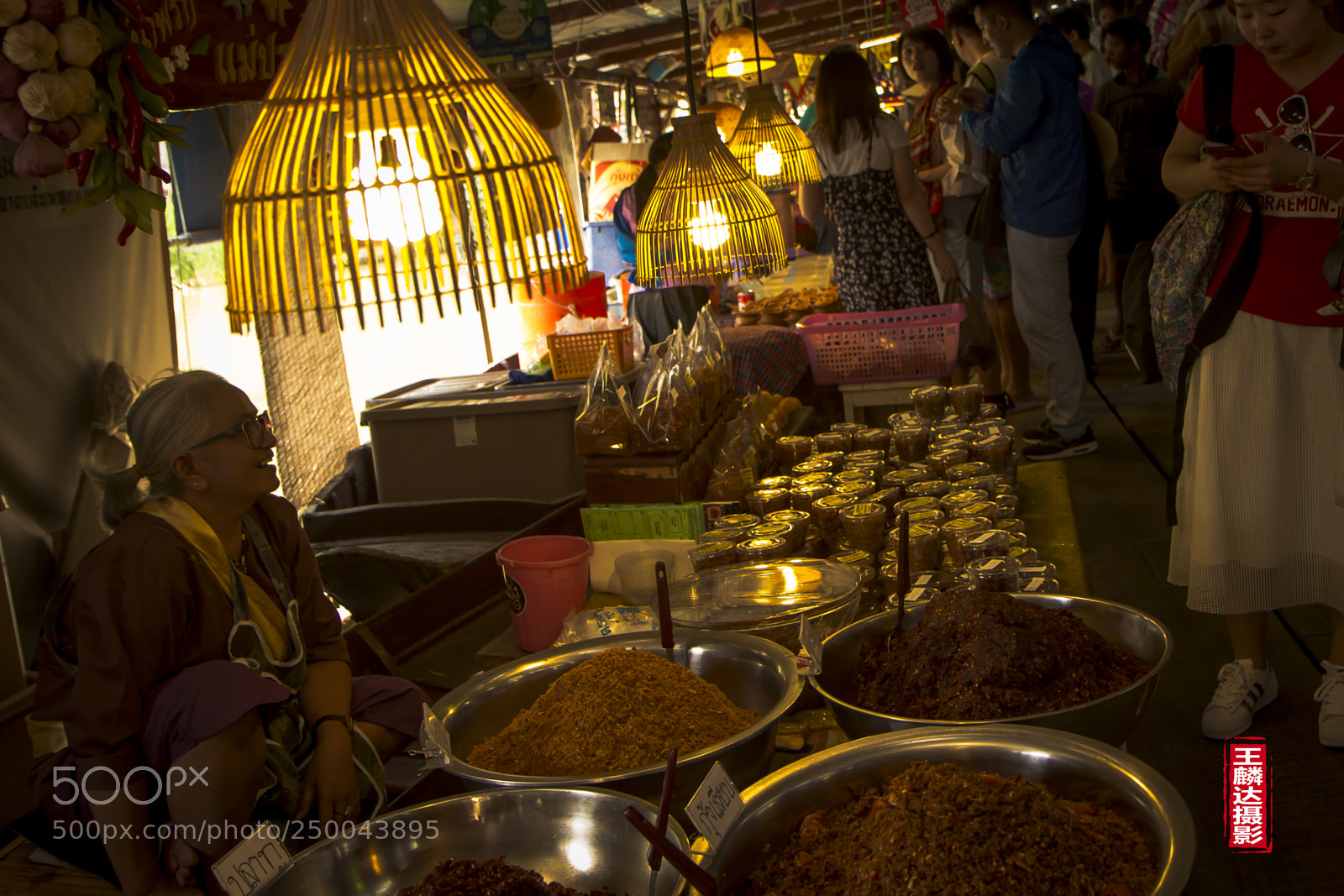 Canon EOS 60D sample photo. Thai market photography