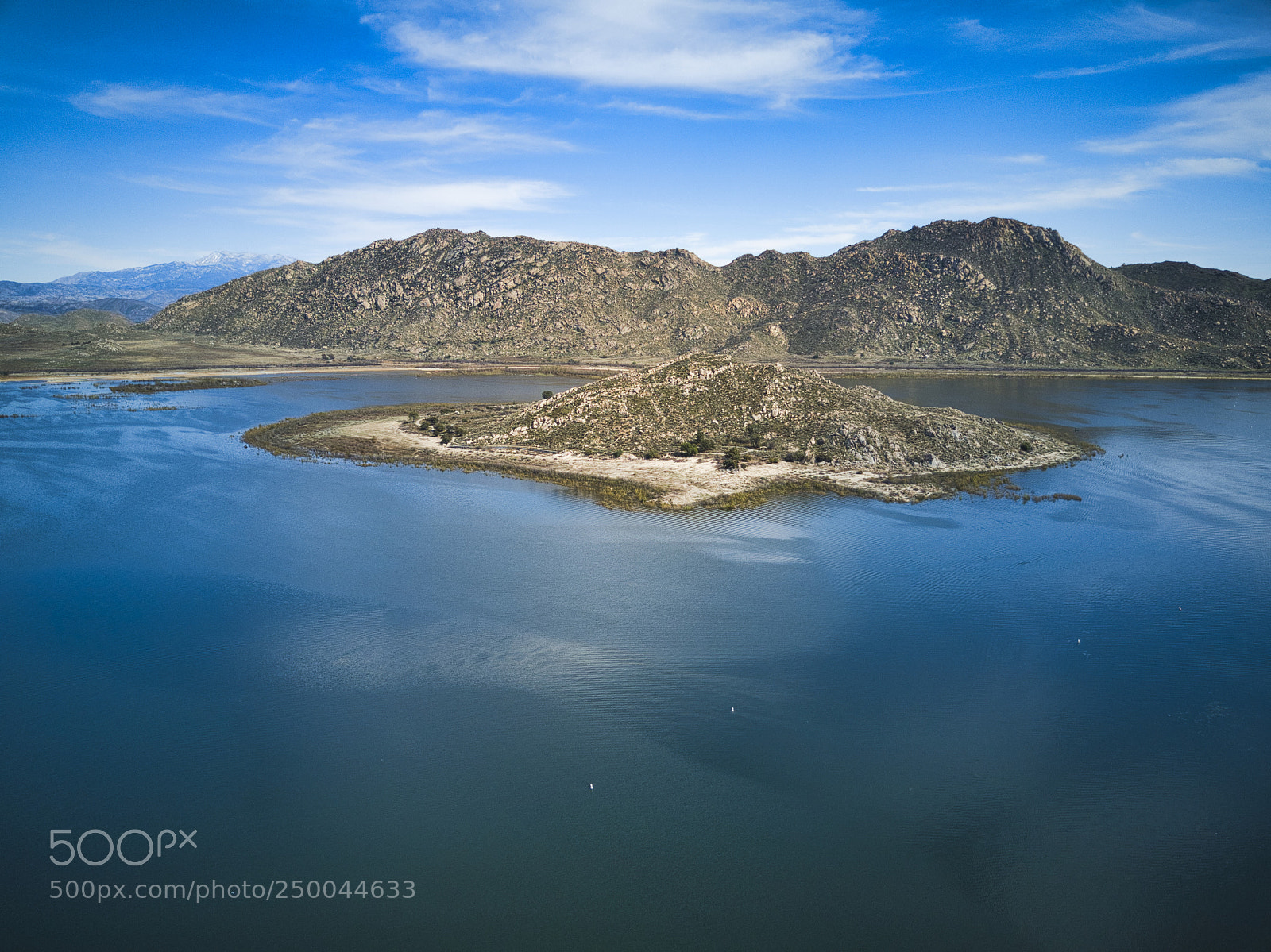 DJI FC220 sample photo. Lake perris - landscape photography