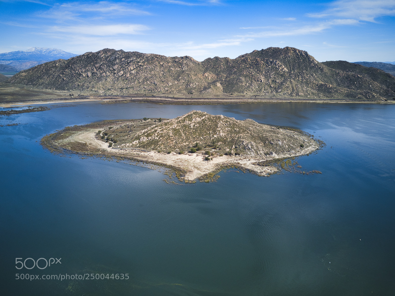 DJI FC220 sample photo. Lake perris - landscape photography