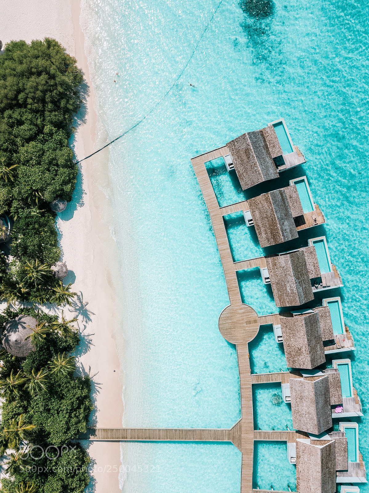 DJI FC220 sample photo. @surfthesky maldives photography
