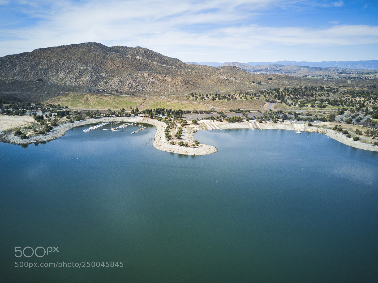 DJI FC220 sample photo. Lake perris - landscape photography