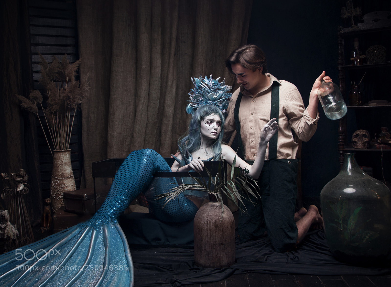 Nikon D3000 sample photo. Mermaid photography