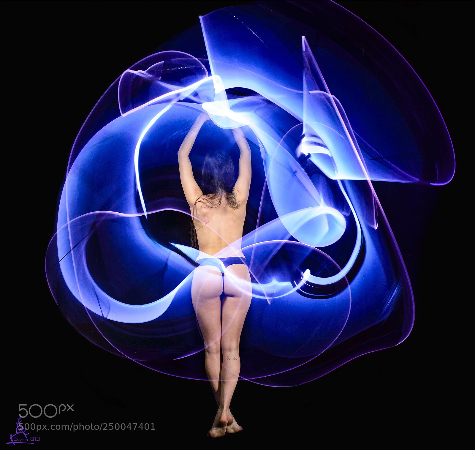 Nikon D3200 sample photo. Jade 03, light painting photography