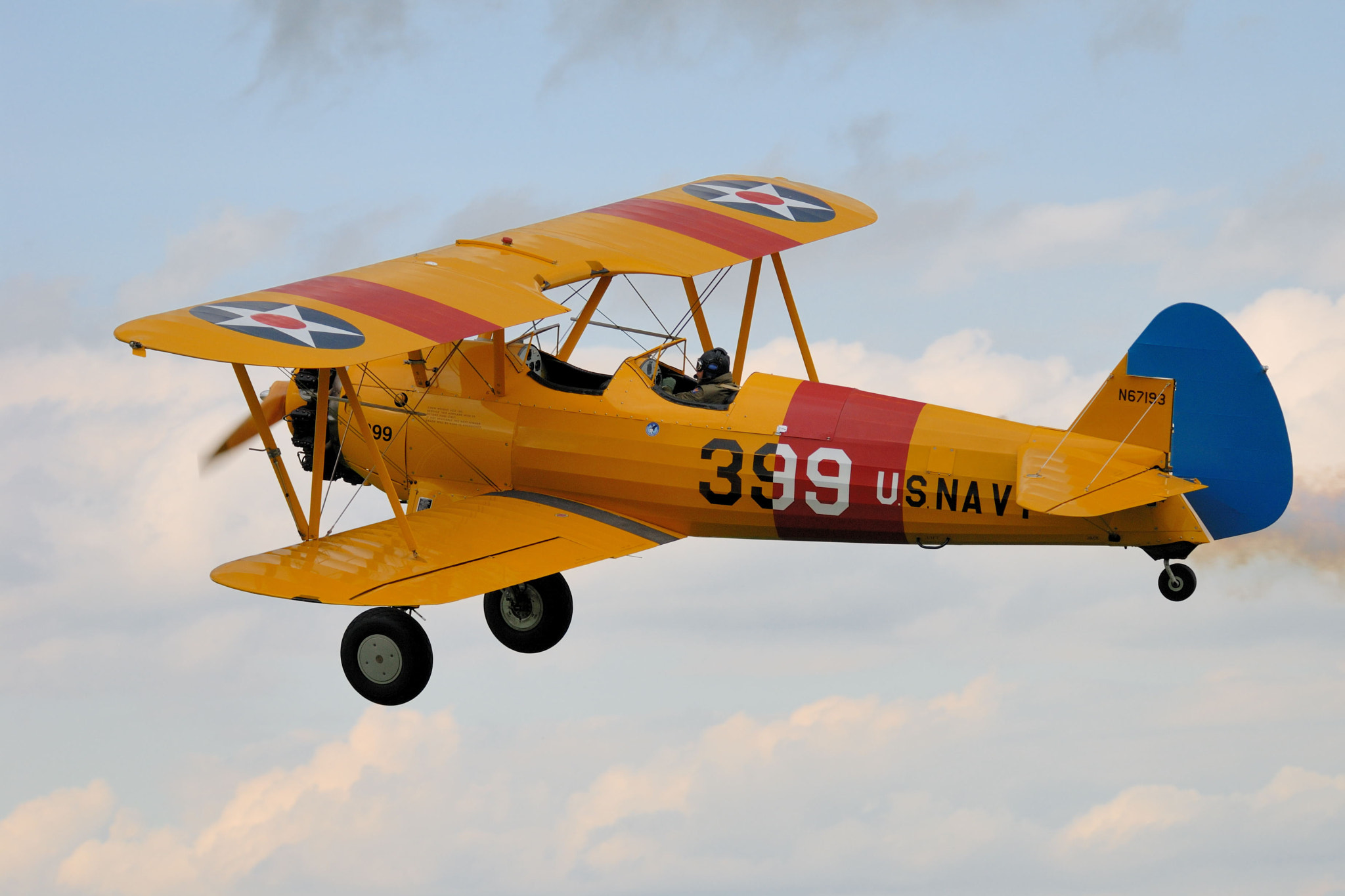 Sigma APO 100-300mm F4 EX IF HSM sample photo. Boeing stearman photography