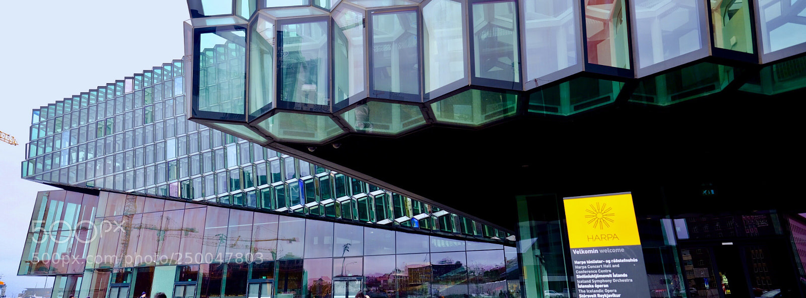 Fujifilm GFX 50S sample photo. Harpa hall, iceland  photography