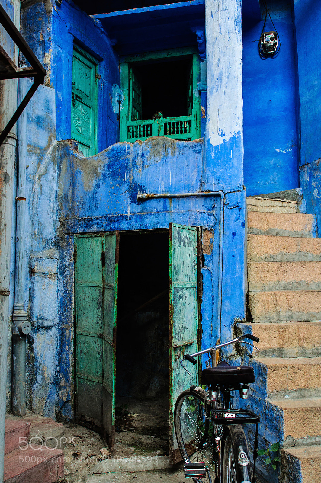 Nikon D90 sample photo. Jodhpur blues photography