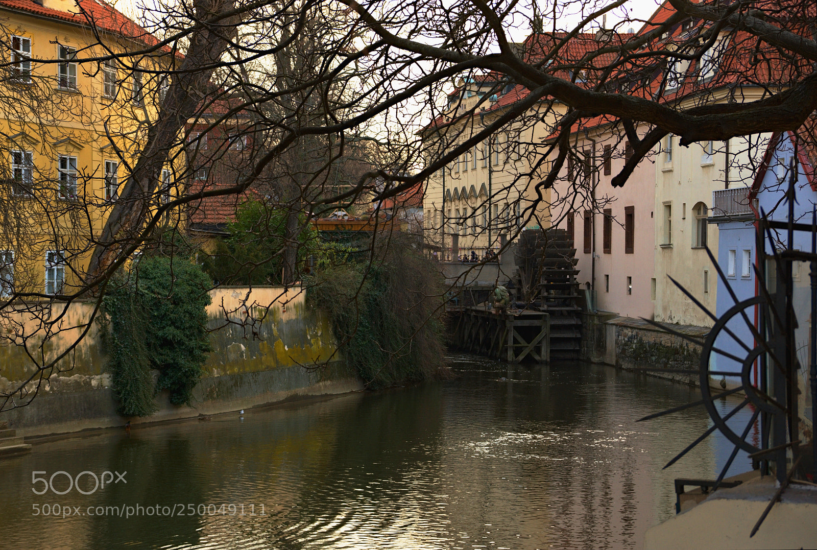 Sony SLT-A65 (SLT-A65V) sample photo. Čertovka river - prague photography