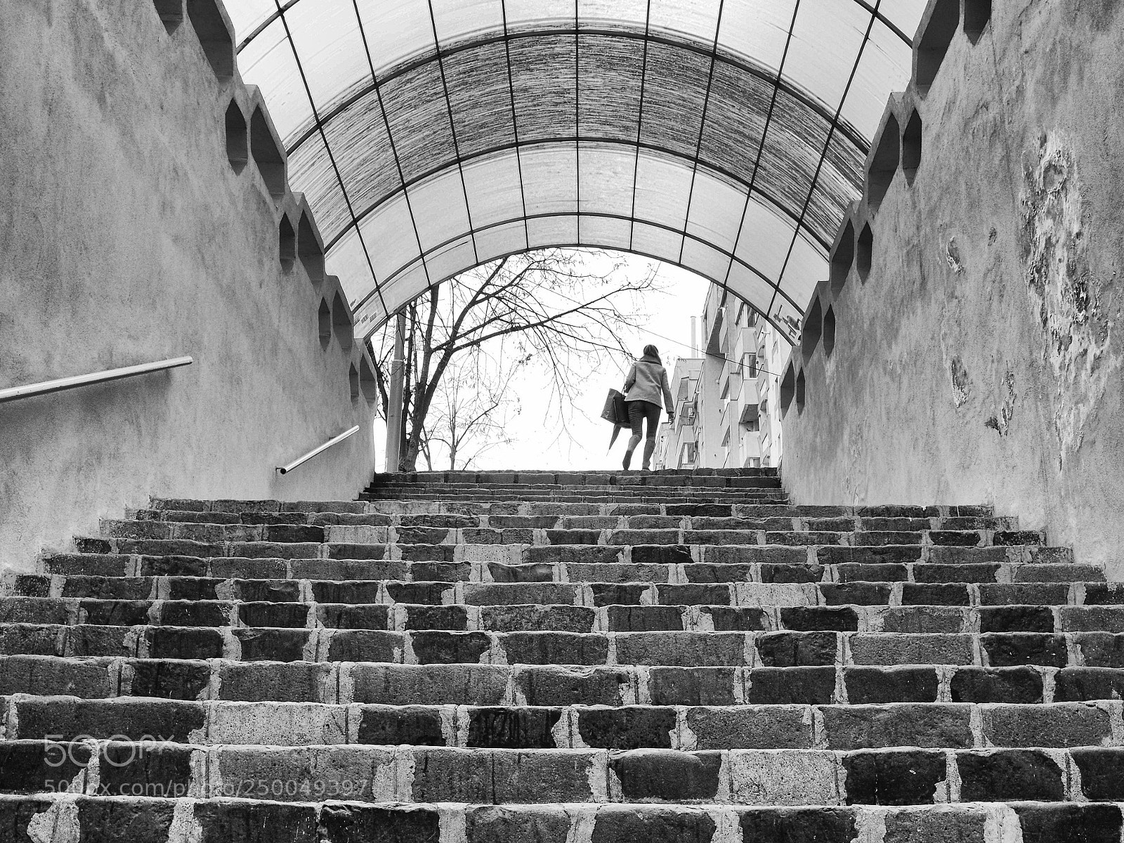 Olympus OM-D E-M10 sample photo. Stairs photography