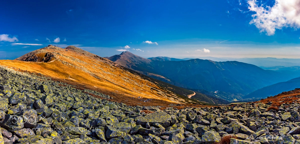 Nikon D70s sample photo. Mountain landscape-panorama photography
