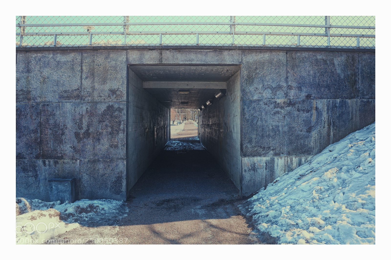 Nikon D810 sample photo. Tunnel... photography
