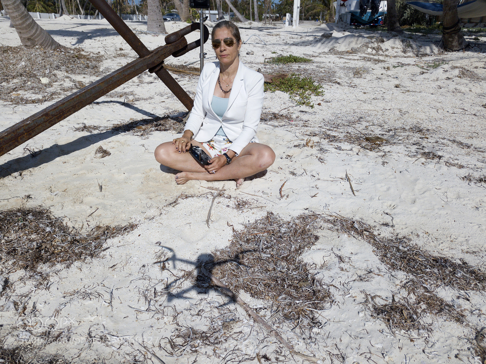 DJI FC220 sample photo. Beach bum drone photography