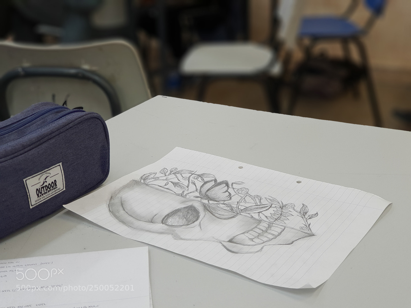 Samsung Galaxy S9+ sample photo. Art in the class photography