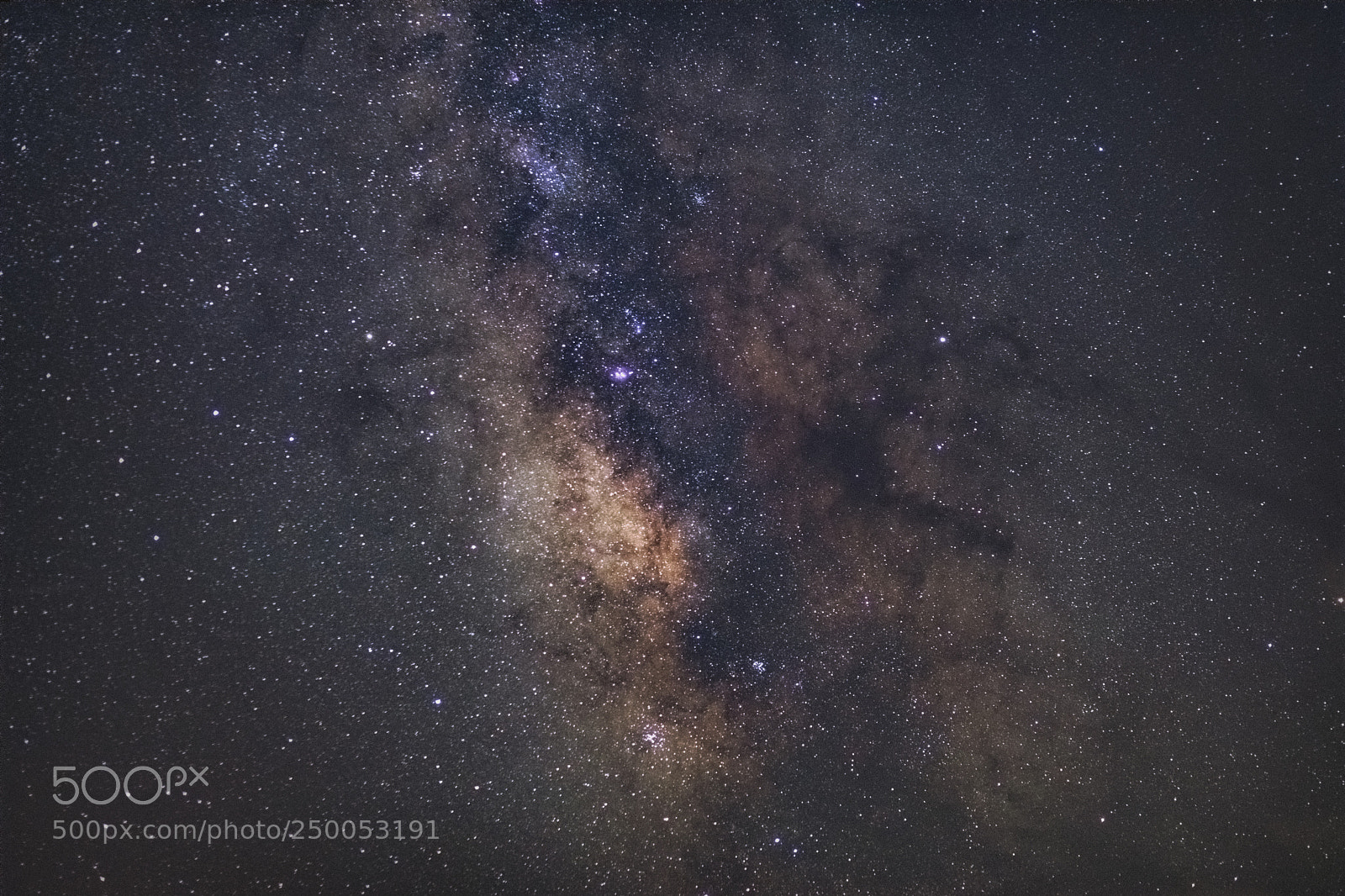 Nikon D5500 sample photo. Milky way photography