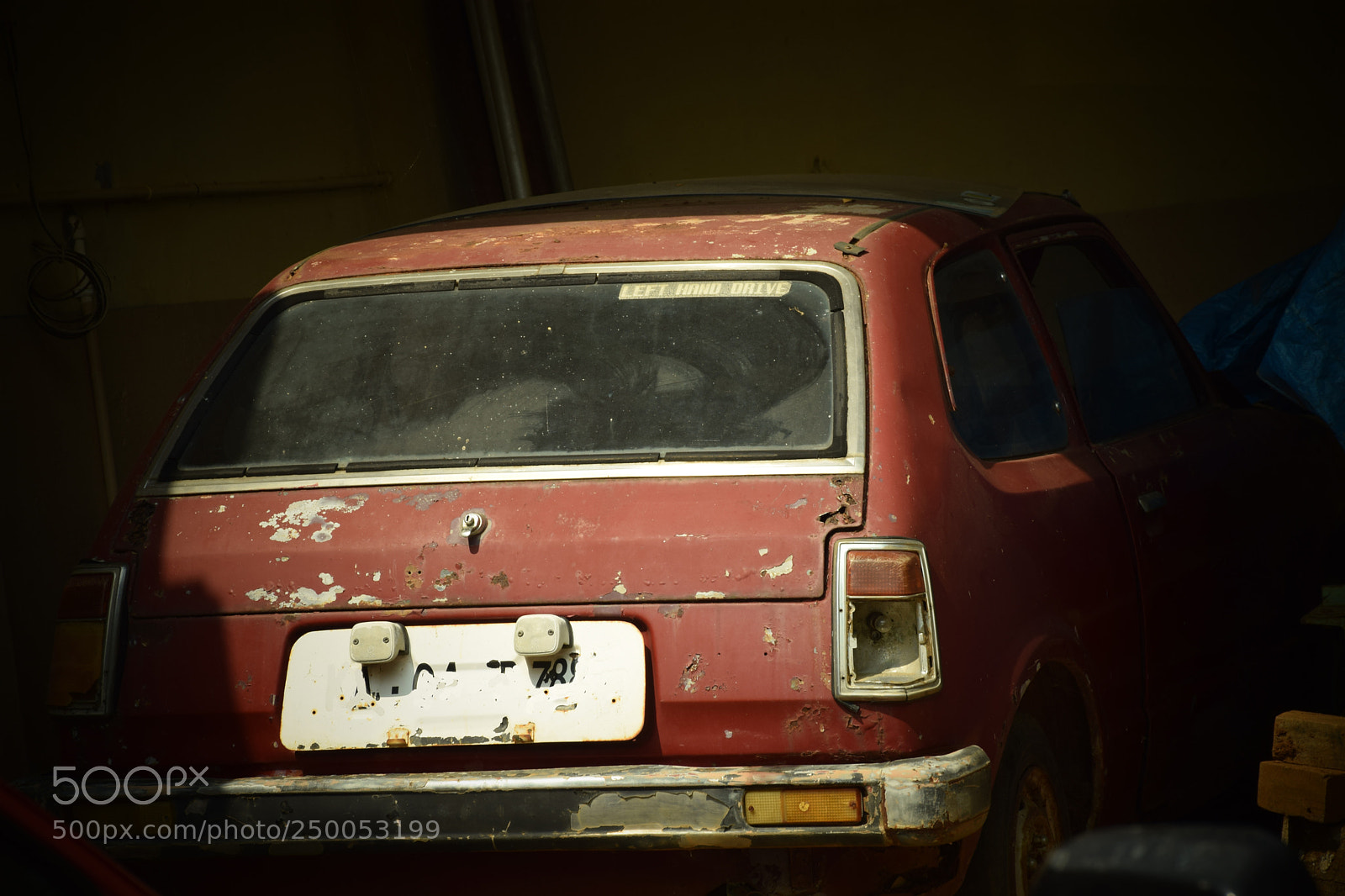 Nikon D5300 sample photo. Vintage car photography