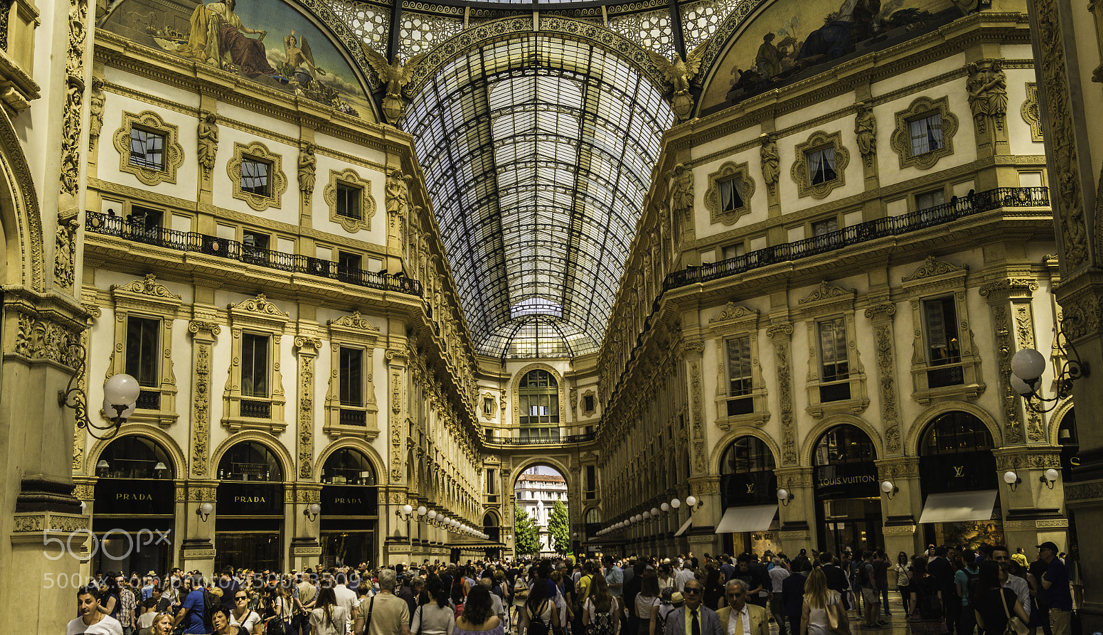 Sony SLT-A58 sample photo. Gallery vittorio emanuele ii photography