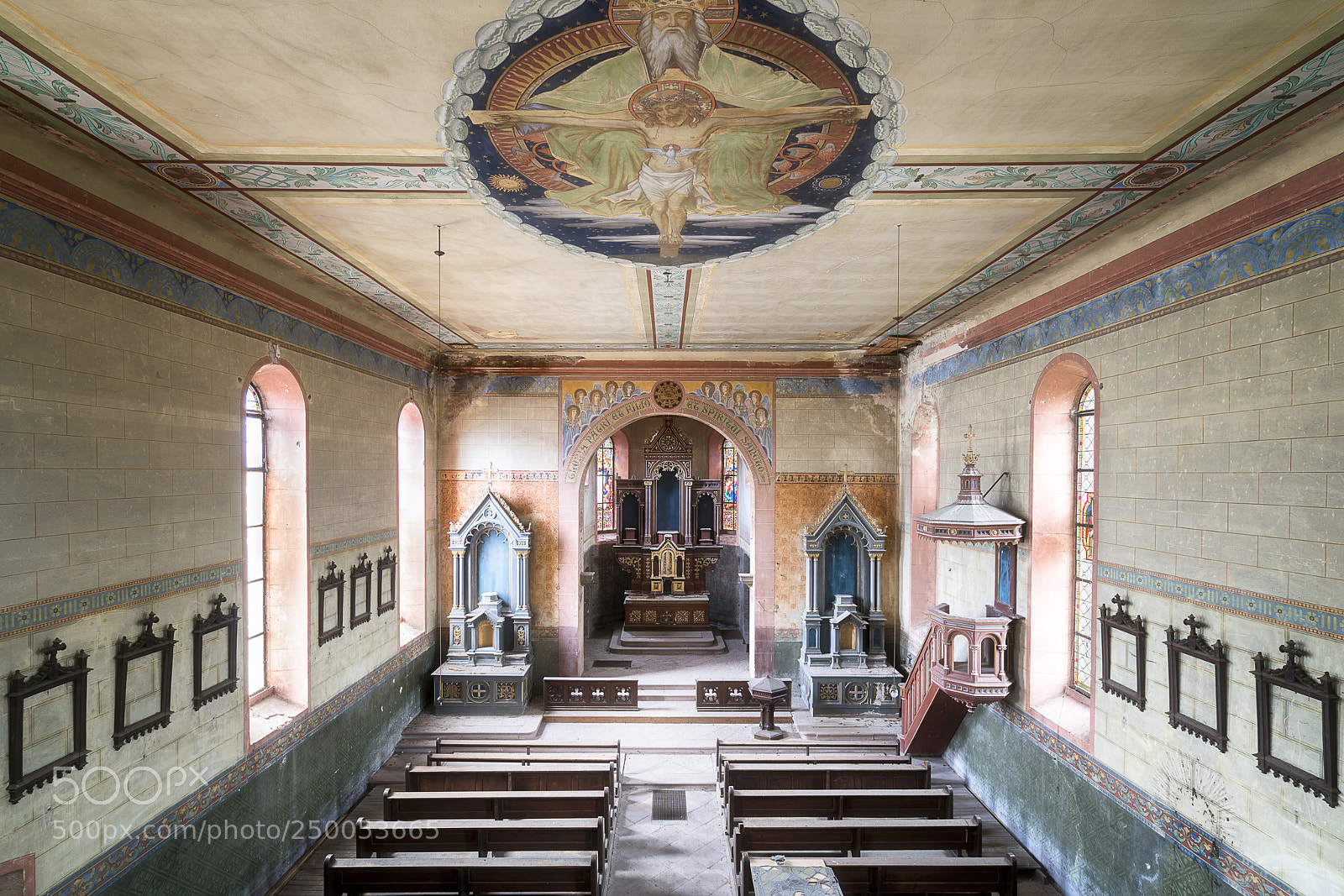 Sony a7R II sample photo. Abandoned church. photography