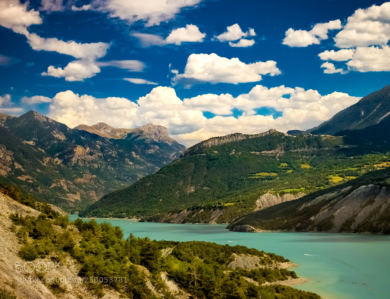 Canon EOS 1100D (EOS Rebel T3 / EOS Kiss X50) sample photo. Lac de serre-ponçon photography