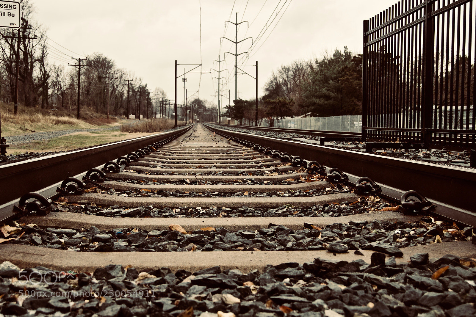 Nikon D3100 sample photo. The tracks photography